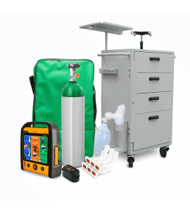 Kit de emergência 3A | DEA Toth 5800 + Carro de Emergência - PAT-1012-RH